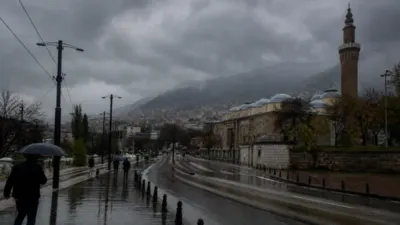 Meteoroloji Genel Müdürlüğü, Bursa’da 28 Ağustos Cuma günü sabah saatlerinden