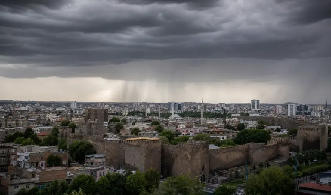 Meteoroloji Genel Müdürlüğü, Diyarbakır çevresinde 28 Ağustos Cuma günü yerel