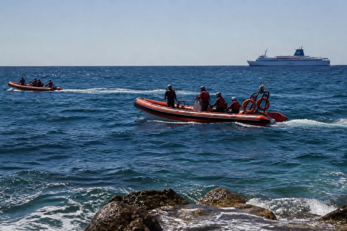 Girne açıklarında yolcu feribotunun battığı veya alabora olduğu bildirildi. Haber