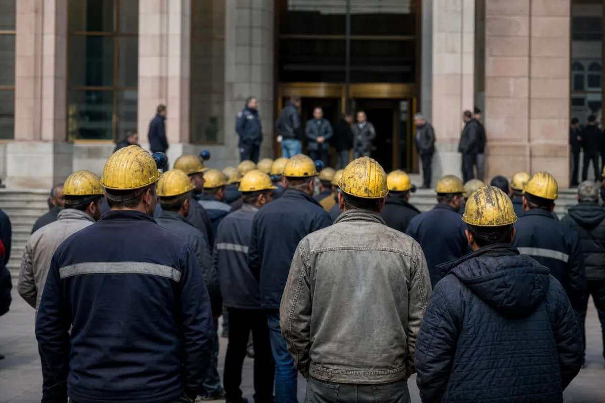 Doruk Madencilik ve Eti Gümüş işçileri, ödenmeyen ücret ve tazminat