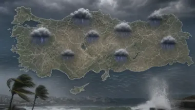 Meteoroloji’nin 29 Ağustos Cumartesi tahminine göre yurdun birçok bölgesinde sağanak