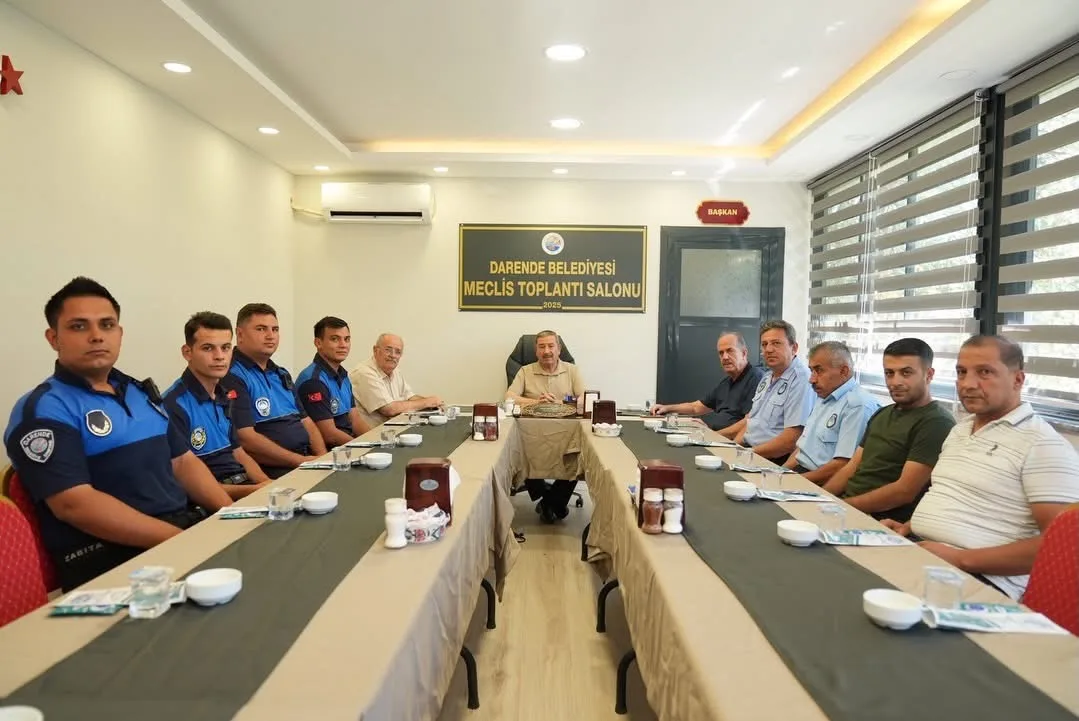 Bozkurt, Zabıta Haftası’nda ekiplerin ilçe düzenindeki çalışmalarına teşekkür etti.