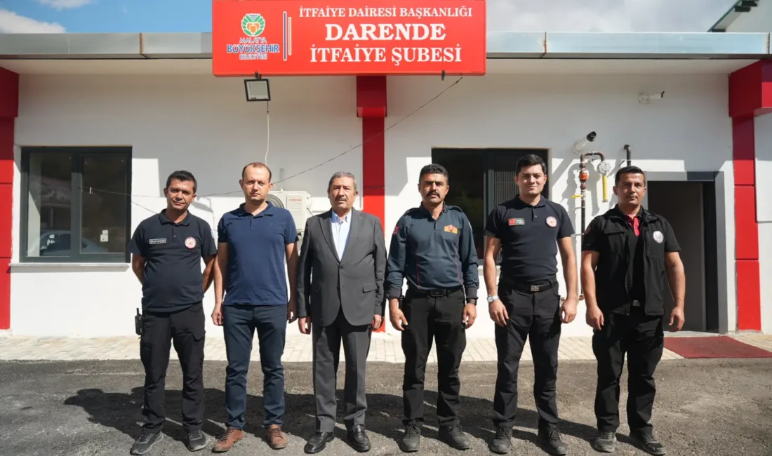 Alican Bozkurt, İtfaiye Haftası kapsamında görev yapan itfaiye personeline teşekkür