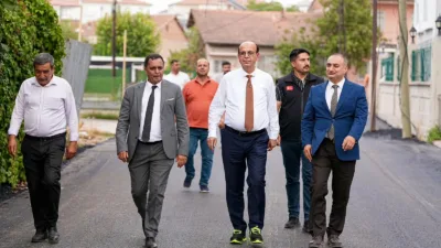 Yeşilyurt Belediyesi, 2026 yatırım programı kapsamında Samanlı Mahallesi’nde yol yenileme