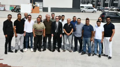Salih Karademir, Ahilik Haftası kapsamında Yeni Sanayi Sitesi’ni ziyaret ederek