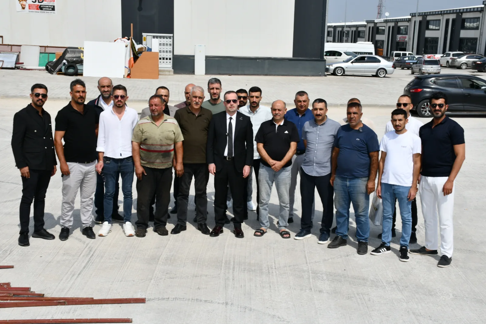 Salih Karademir, Ahilik Haftası kapsamında Yeni Sanayi Sitesi’ni ziyaret ederek
