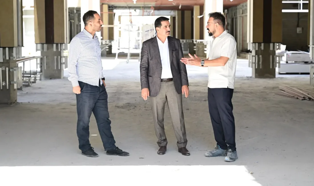 Taşkın, Eski Hal Binası Projesini İnceledi Battalgazi Belediye Başkanı Bayram Taşkın, 3 otel, 380 dükkân ve