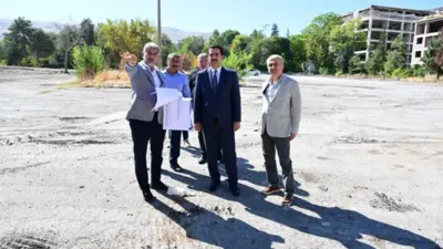 Battalgazi Belediye Başkanı Bayram Taşkın, yaklaşık 15 dönümlük alanda uygulanacak