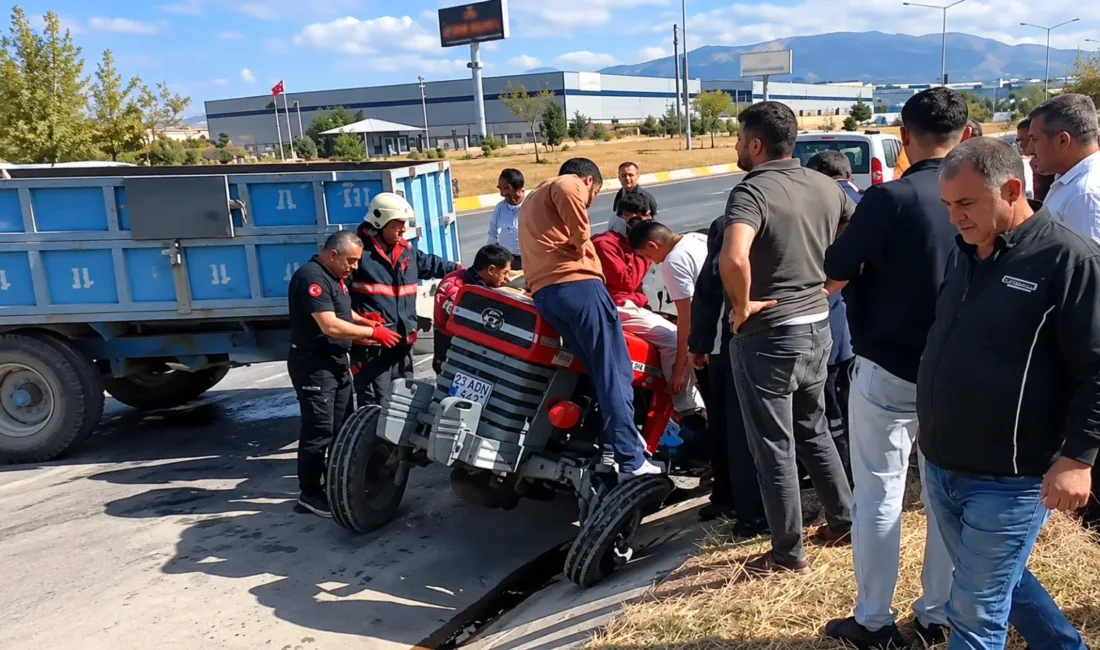 Özal Mahallesi Havalimanı yolu üzerindeki kazada yaralanan 2 kişinin hayati