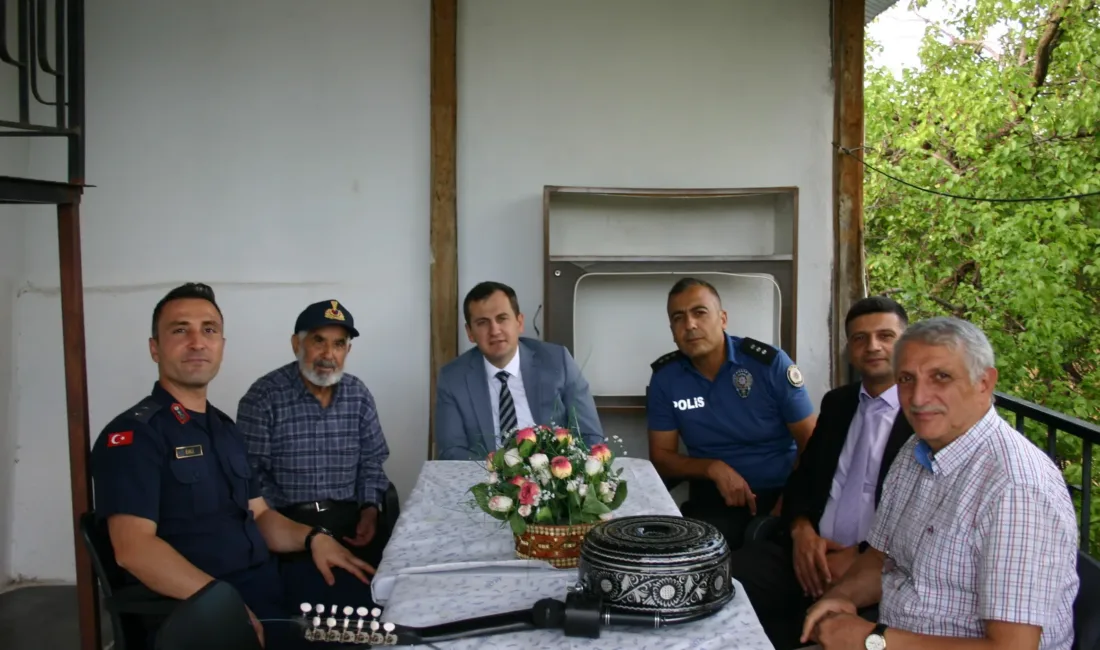Arapgir’de Vefa Programı kapsamında ziyaret edilen Kadir Durak’ın 90.