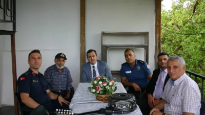 Arapgir’de Vefa Programı kapsamında ziyaret edilen Kadir Durak’ın 90.