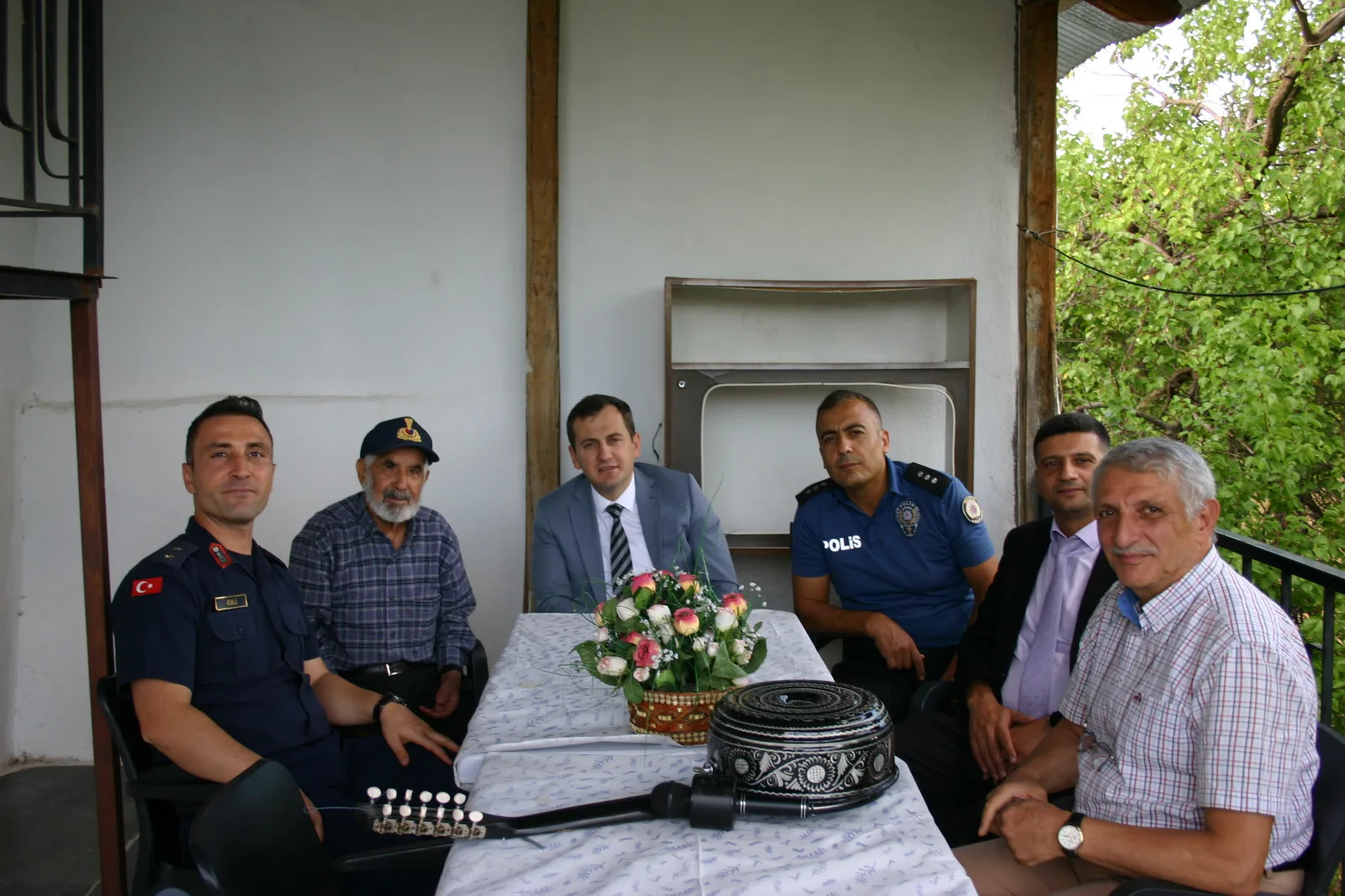 Arapgir’de Vefa Programı kapsamında ziyaret edilen Kadir Durak’ın 90.