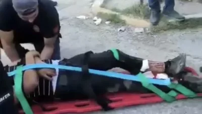 Kazada yaralanan motosiklet sürücüsü, Darende Hulusi Efendi Devlet Hastanesi’ne kaldırıldı.