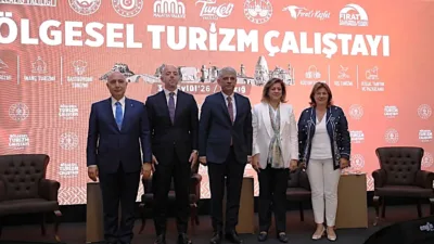 Elazığ’daki çalıştayda Elazığ, Malatya, Adıyaman, Bingöl ve Tunceli’nin turizm potansiyeli