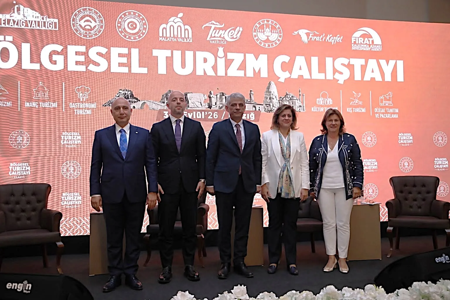 Elazığ’daki çalıştayda Elazığ, Malatya, Adıyaman, Bingöl ve Tunceli’nin turizm potansiyeli