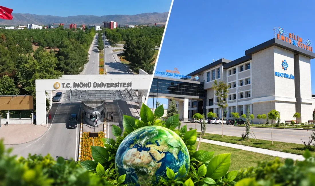 İnönü Üniversitesi, 2025’te 135’inci olduğu UI GreenMetric 2026 sıralamasında 6