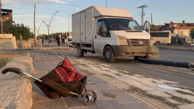 Melekbaba Mahallesi’nde meydana gelen kazada yaralanan M.B.