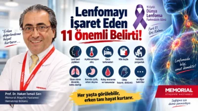 Küçülmeyen lenf bezi şişlikleri, ateş, gece terlemesi ve kilo kaybı