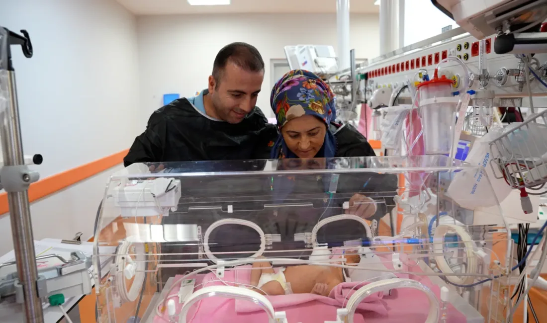 İlk tüp bebek denemesinde ikiz gebelik elde edilen Nihal Kalkan,