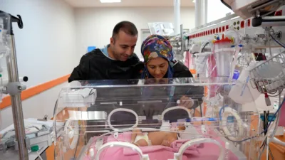 İlk tüp bebek denemesinde ikiz gebelik elde edilen Nihal Kalkan,