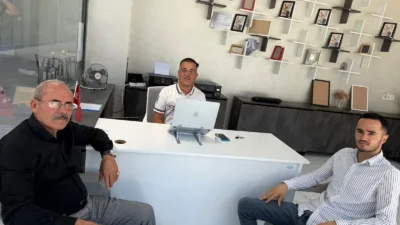 MHP Kuluncak İlçe Başkanı Cahit Aslan ve teşkilat üyeleri, yeni