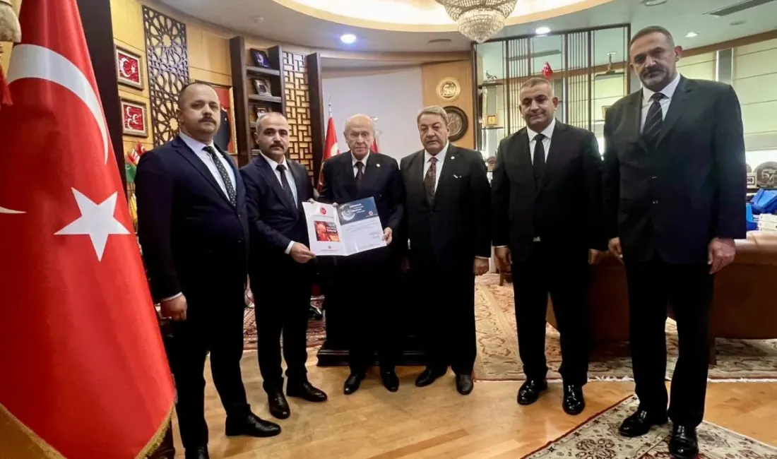 MHP Malatya İl Başkanı Turgay Şengönül ile Milletvekili Mehmet Fendoğlu,