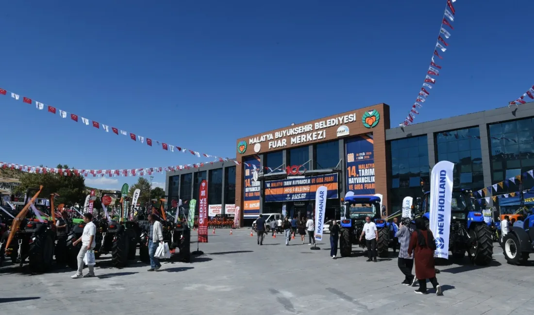 14. Malatya Tarım, Hayvancılık ve Gıda Fuarı, 160 markanın katılımıyla