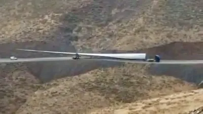 Kanatlar, Gülümuşağı RES Projesi için özel taşıma araçlarıyla proje sahasına