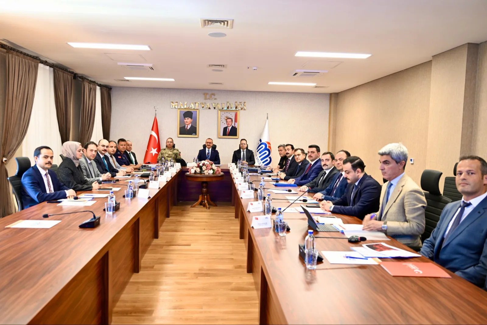 Toplantıda 31 Ağustos-6 Eylül 2026 tarihleri arasındaki güvenlik çalışmaları değerlendirildi.
