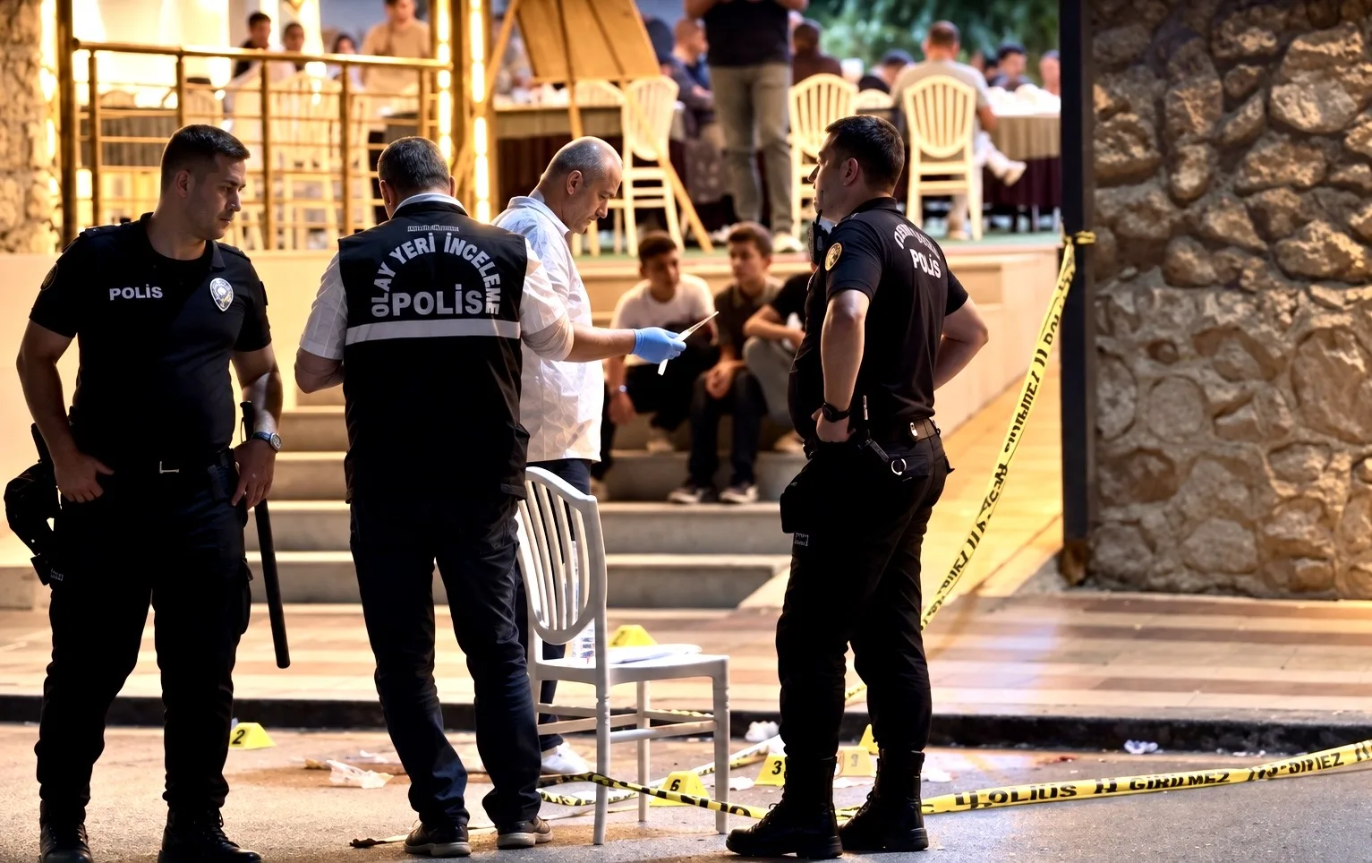 Malatya Orduzu’ndaki düğün salonu önünde yaşanan kavgada kaçan şüpheliler aranıyor.