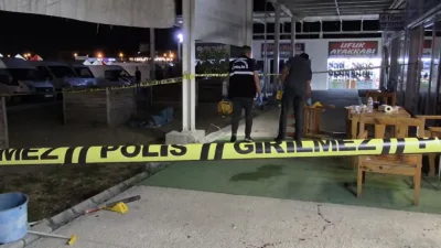 Geçici Ticaret Merkezi’ndeki kavgada 3 kişi yaralanırken şüpheli ile eşi