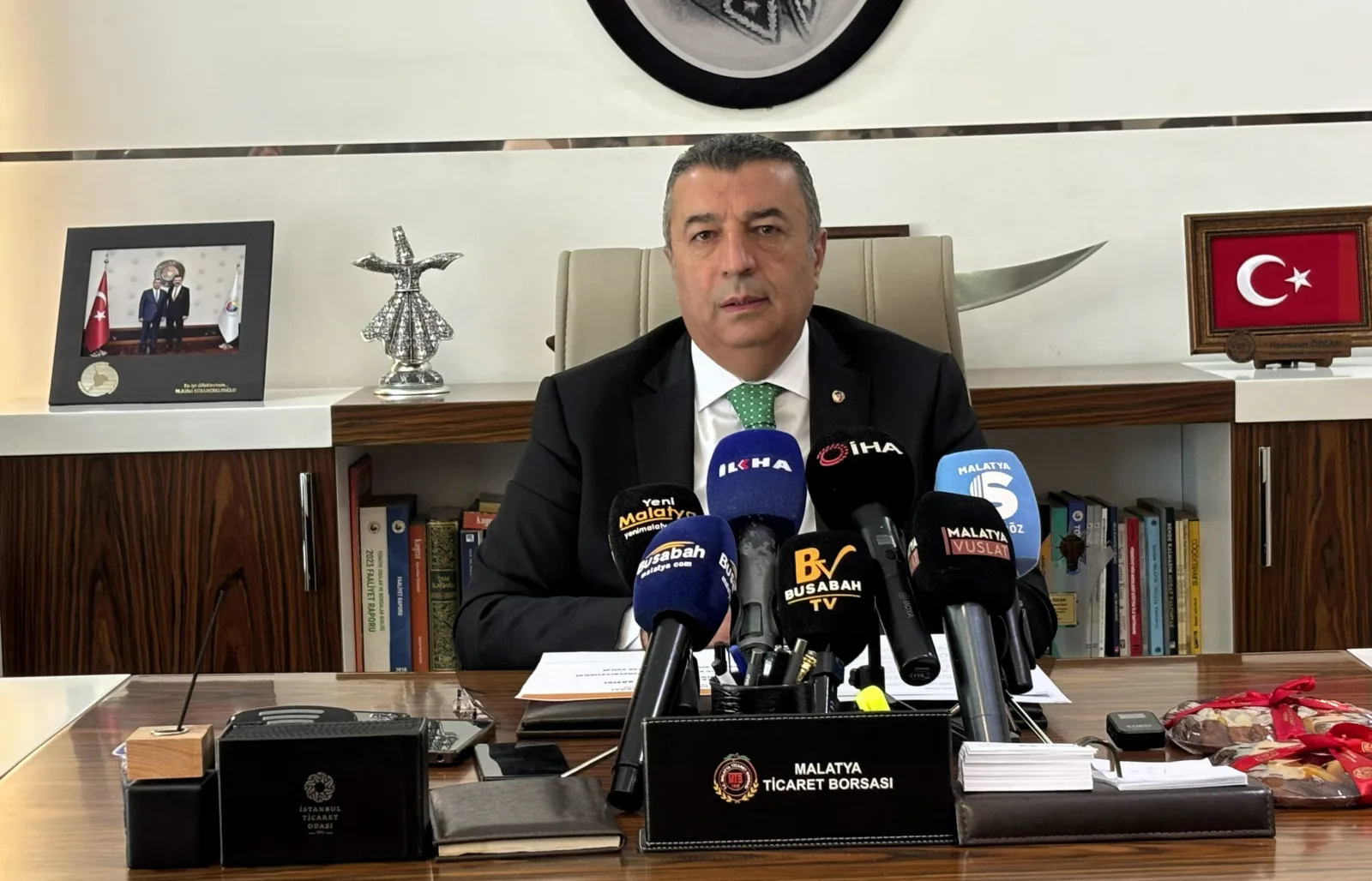 Malatya Ticaret Borsası seçimleri 3 Ekim’de yapılacak; Ramazan Özcan yeni