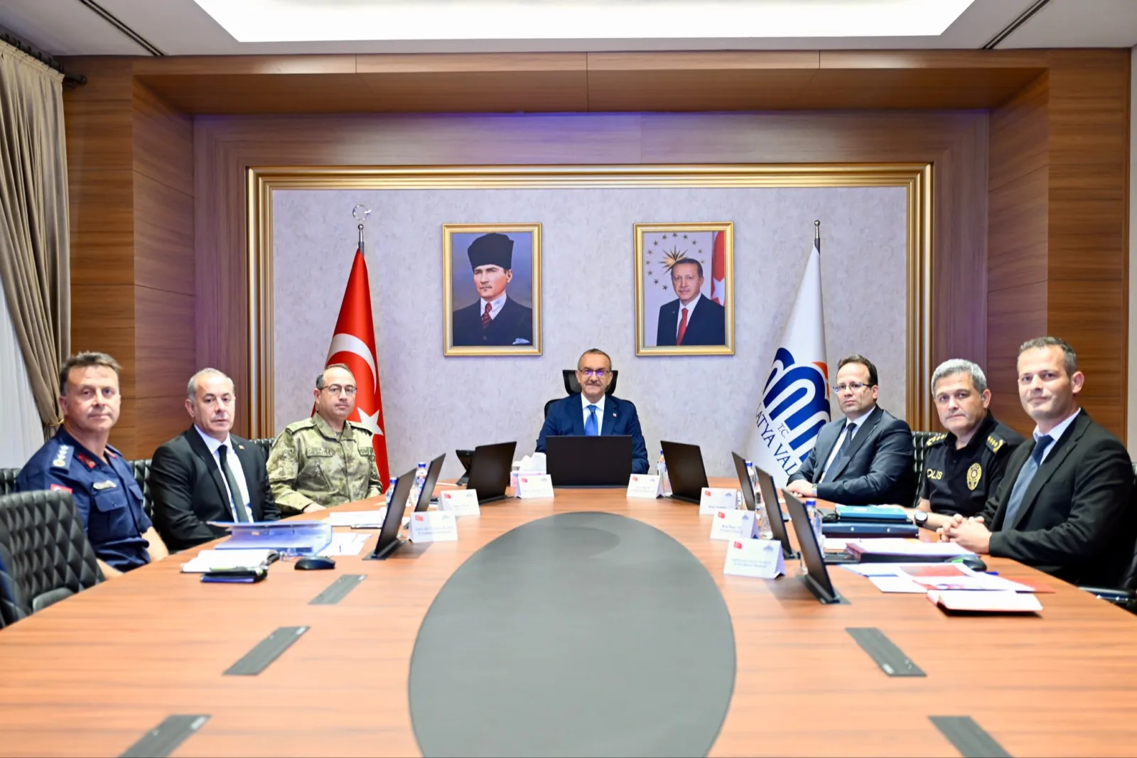 Güvenlik toplantısında 14-20 Eylül 2026 dönemine ait çalışmalarda 8 kişinin