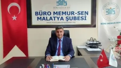 Büro Memur-Sen Malatya Şube Başkanı Mehmet Kahraman, yeni adli yıl