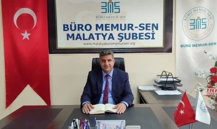 Büro Memur-Sen Malatya Şube Başkanı Mehmet Kahraman, yeni adli yıl