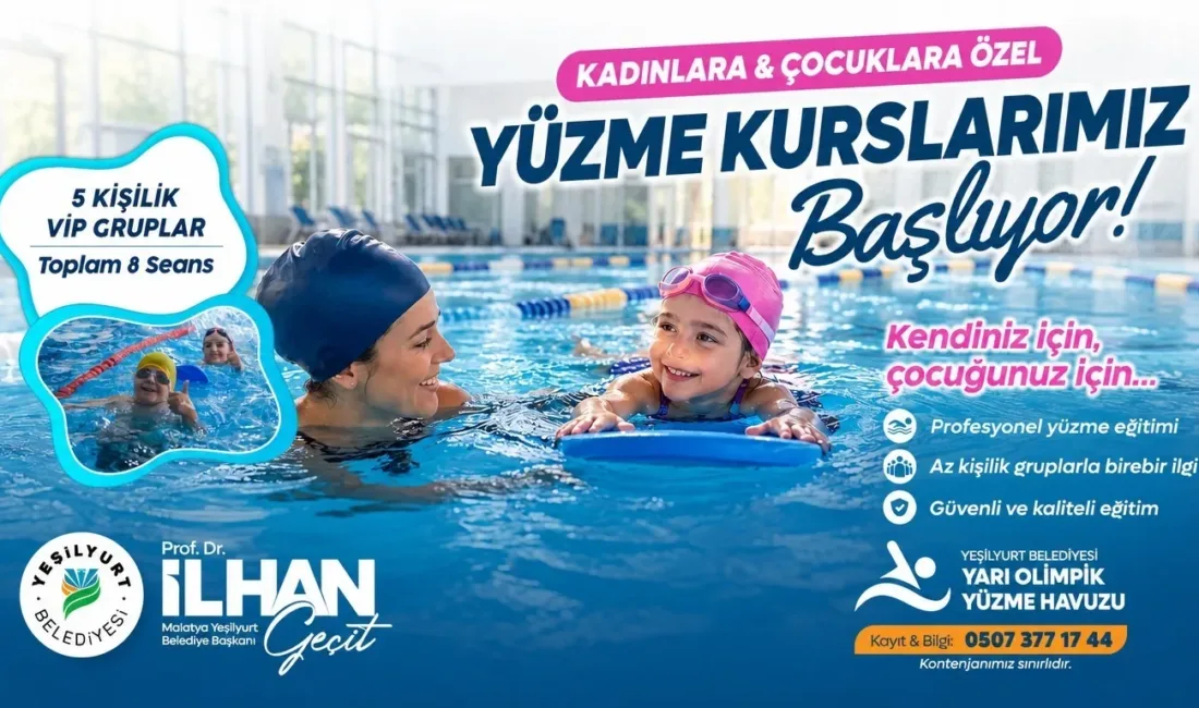 Yeşilyurt Belediyesi, beş kişilik gruplar halinde düzenlenecek kurs için kayıtları