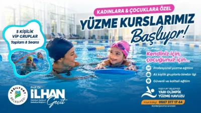 Yeşilyurt Belediyesi, beş kişilik gruplar halinde düzenlenecek kurs için kayıtları