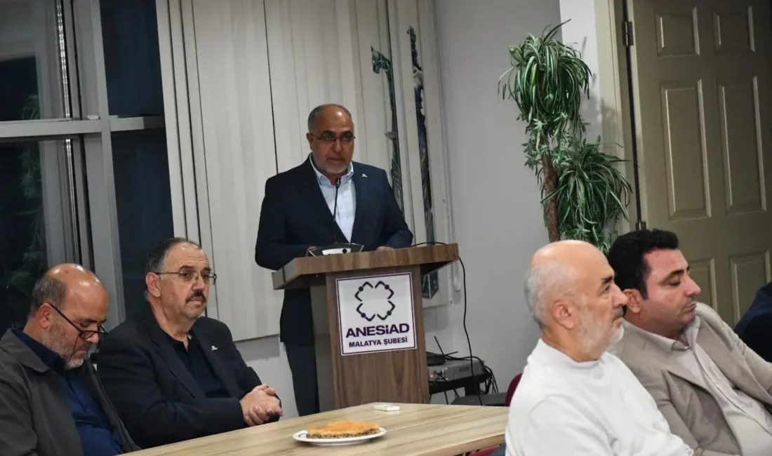 ANESİAD Malatya Şubesi’nin 6. Olağan Genel Kurulu’nda Doğaner, delegelerin oy
