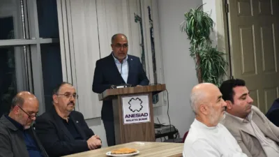 ANESİAD Malatya Şubesi’nin 6. Olağan Genel Kurulu’nda Doğaner, delegelerin oy