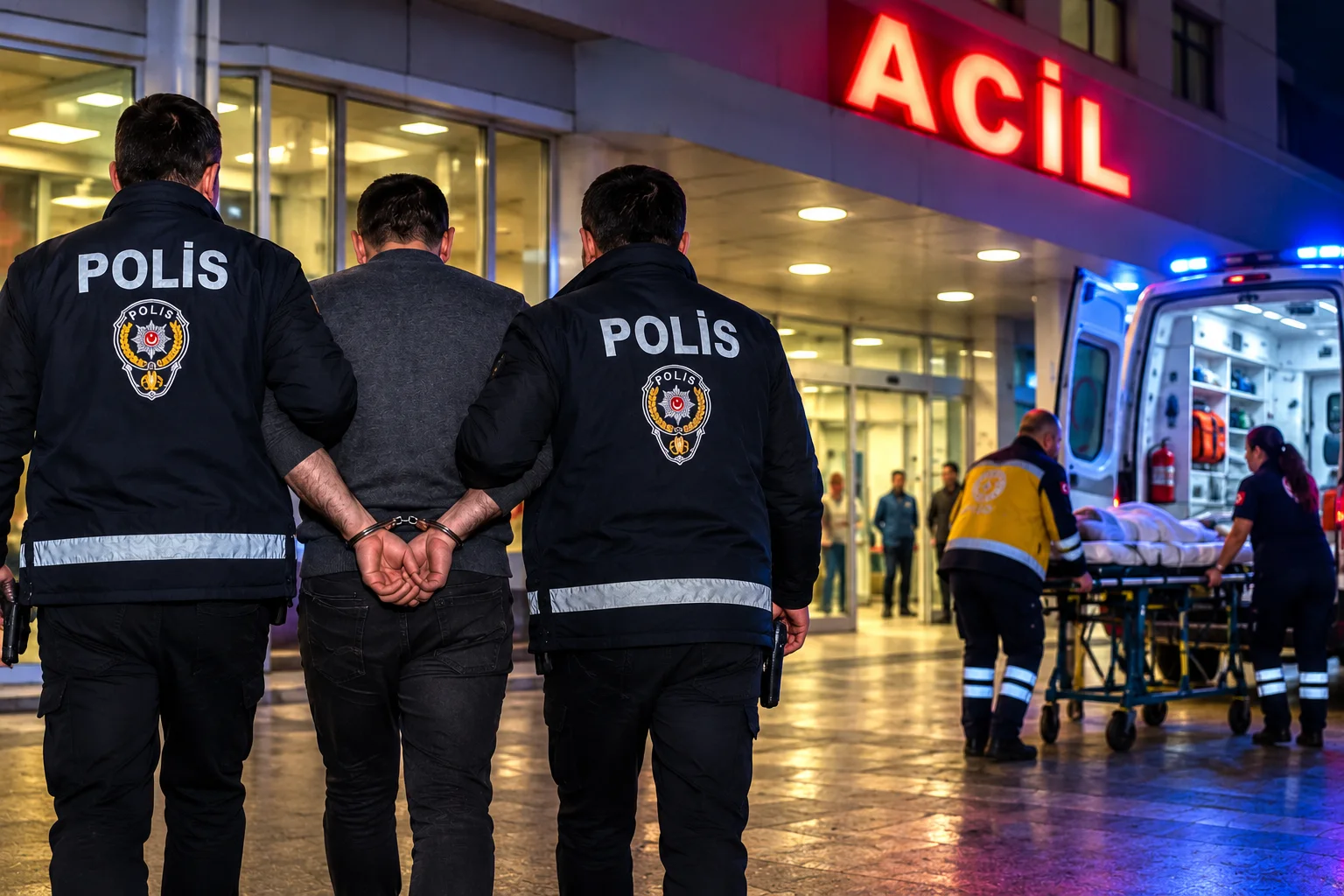 Yoğun bakımda tedavi gören kadının hayati tehlikesi sürerken, saldırgan koca