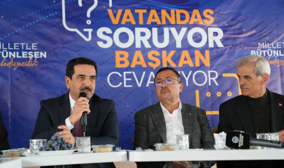 Bayram Taşkın, bazı bölgelerde yol ve kaldırım çalışmalarının 2028’e sarkabileceğini