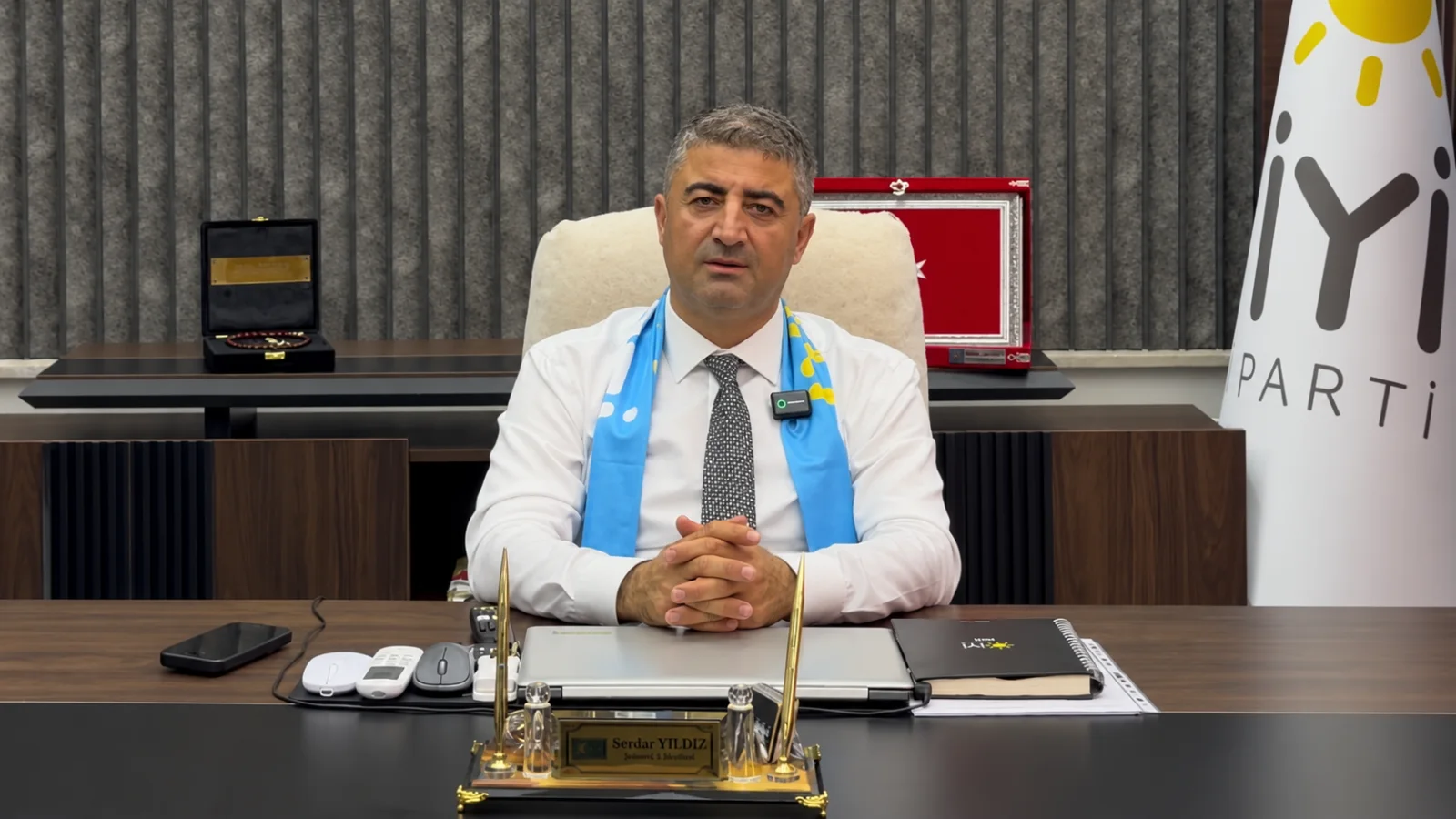 Serdar Yıldız, sağanak sonrası caddelerin ve bazı geçici iş yerlerinin