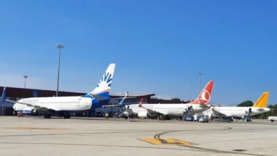 Havalimanını eylülde 72 bin 547 yolcu kullanırken, yılın ilk 9