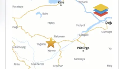 AFAD verilerine göre deprem, 1 Ekim’de saat 18.02’de 12,73 kilometre