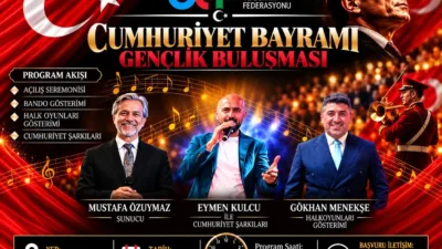 GEF’in düzenleyeceği buluşmada Cumhuriyet şarkıları, bando ve halk oyunları gösterileri