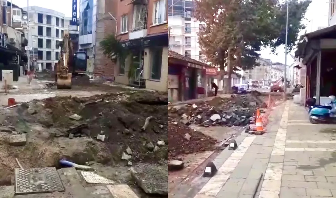Battalgazi’de yaklaşık 2 aydır süren altyapı çalışmaları nedeniyle esnaf, yol