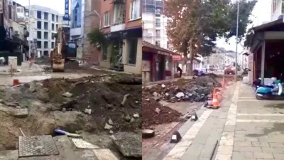 Battalgazi’de yaklaşık 2 aydır süren altyapı çalışmaları nedeniyle esnaf, yol