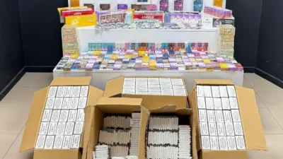 Aramalarda 650 paket kaçak sigara, elektronik sigara, ısıtılmış tütün ve