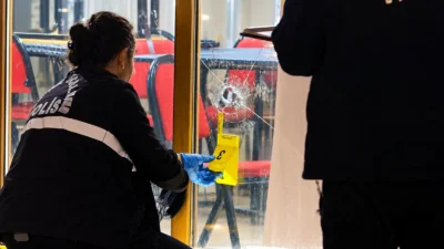 Millet Bahçesi’nde başlayan olay Orduzu Gölet mevkiinde devam ederken polis,