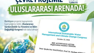 EkoVizyon Projesi, 11-14 Kasım 2026’da Elazığ’daki uluslararası kongrede sunulacak.